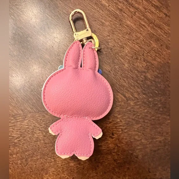 Labubu Fashion Bag Charm With Gold Hardware - Picture 2 of 6